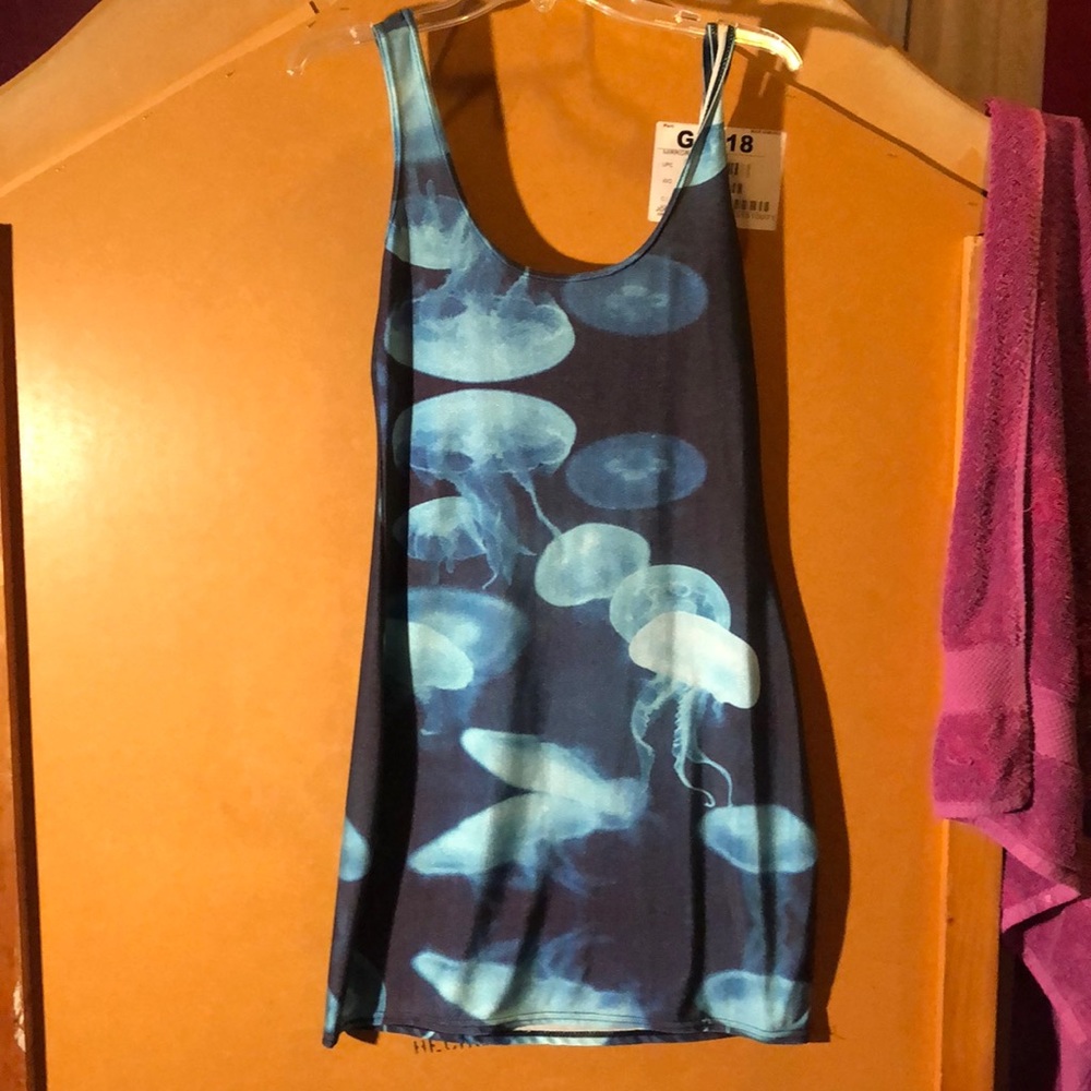 Blue dress